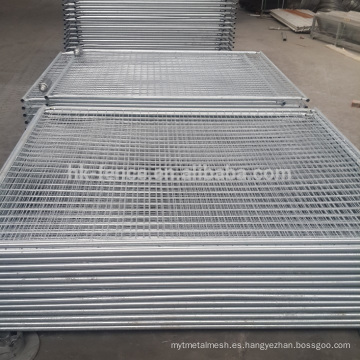 Standard panel construction hoarding fence / galvanized finish temporary fencing